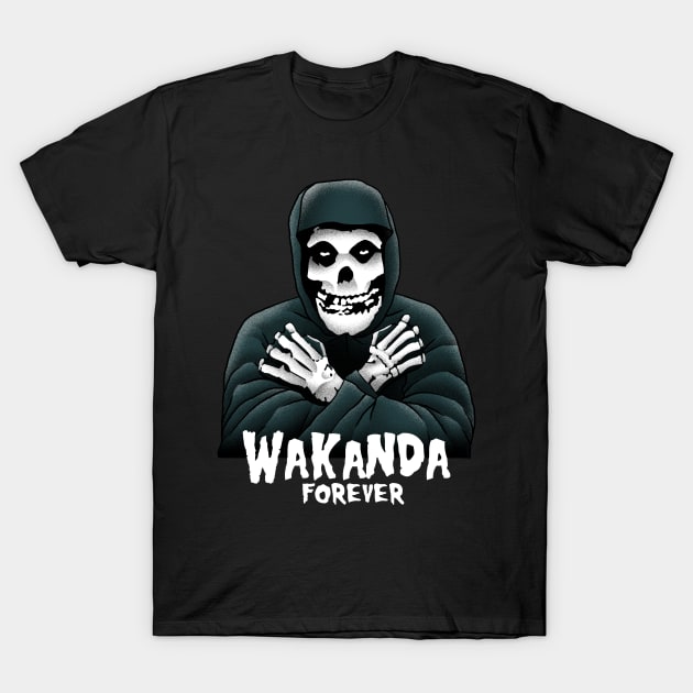 Wakanda Forevar T-Shirt by akawork280